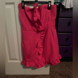 Women’s hot pink romper!
